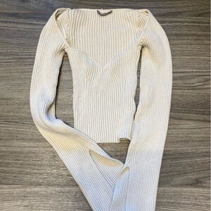 Urban outfitters juliet sweetheart neckline top